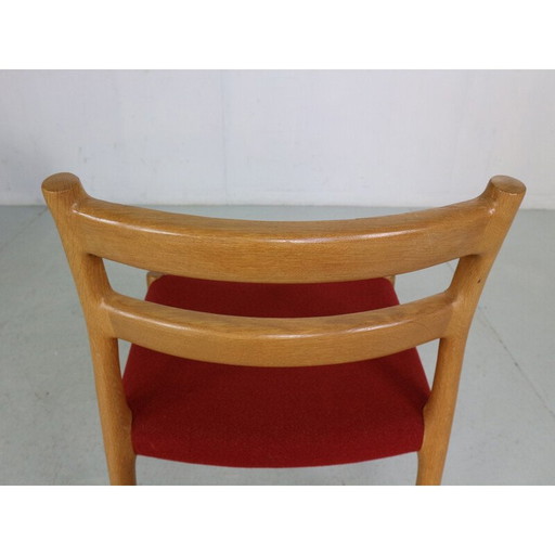 Set van 4 vintage eetkamerstoelen model-84 door Niels Otto Moller voor Højbjerg, Denemarken 1970