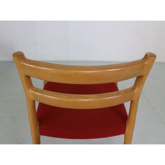 Image 1 of Set van 4 vintage eetkamerstoelen model-84 door Niels Otto Moller voor Højbjerg, Denemarken 1970