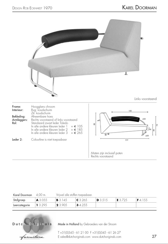 Image 1 of "Karel Doorman" Voor Pastoe Door Rob Eckhardt  