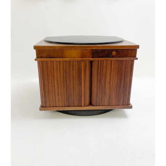 Image 1 of Vintage draaibare salontafel door Gianfranco Frattini, Italië 1960