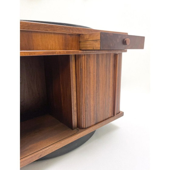 Image 1 of Vintage draaibare salontafel door Gianfranco Frattini, Italië 1960