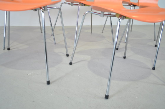 Image 1 of 6x Fritz Hansen stoelen