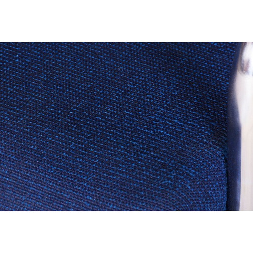 Vintage Bauhaus fauteuil in chroomstaal, Tsjecho-Slowakije 1950