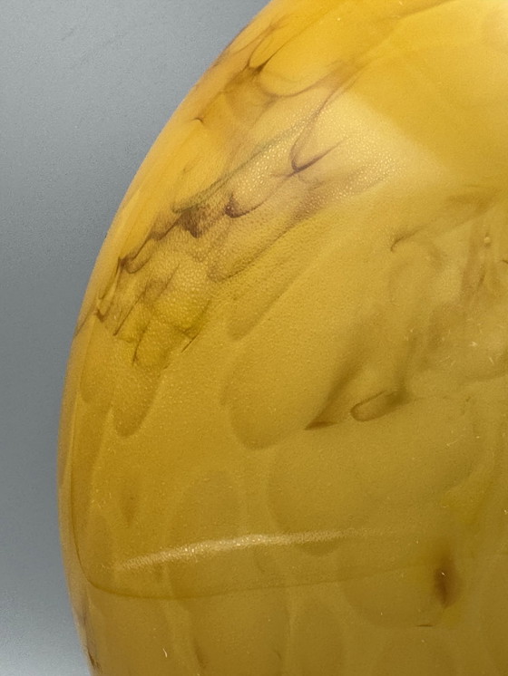 Image 1 of Art Deco Stijl Gemarmerde Plafondlamp