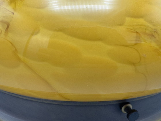 Image 1 of Art Deco Stijl Gemarmerde Plafondlamp