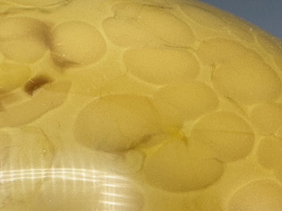 Image 1 of Art Deco Stijl Gemarmerde Plafondlamp