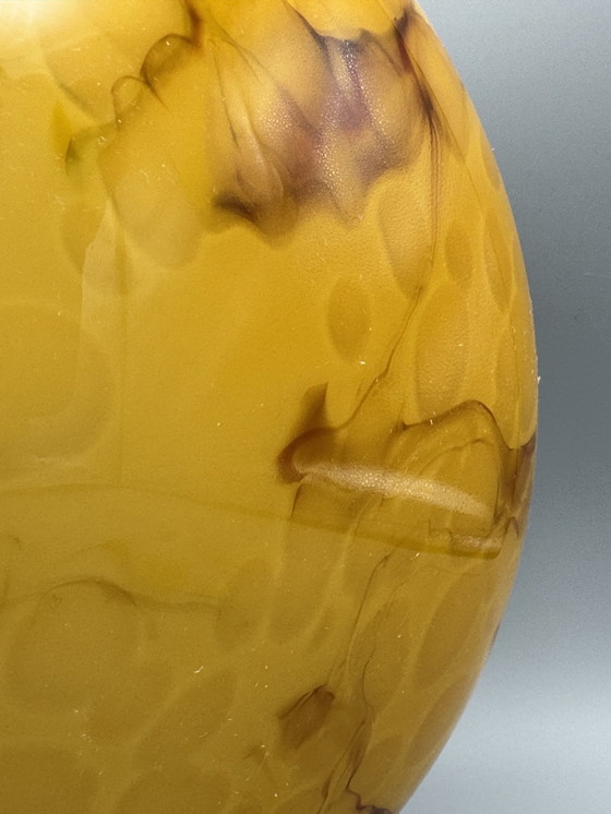 Image 1 of Art Deco Stijl Gemarmerde Plafondlamp