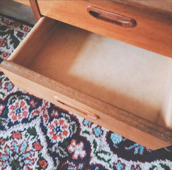 Image 1 of Vintage Bureau + Stoel