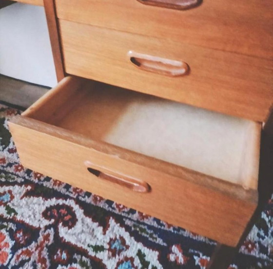 Image 1 of Vintage Bureau + Stoel