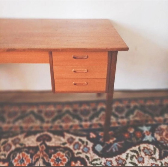 Image 1 of Vintage Bureau + Stoel