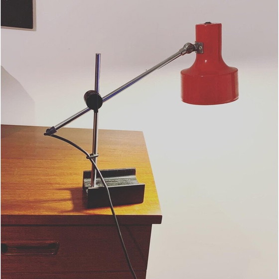 Image 1 of Vintage bureaulamp van Hoogervorst, J. J. M. Anvia, jaren 1960