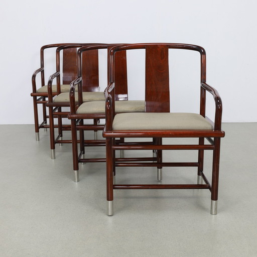 4x Eetkamerstoel Mao Chair Brueton Furniture (Setprijs)