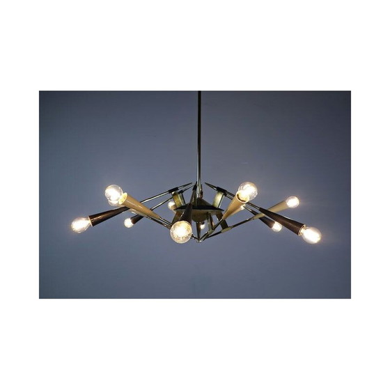 Image 1 of Vintage hanglamp van Oscar Torlasco, Italië 1950