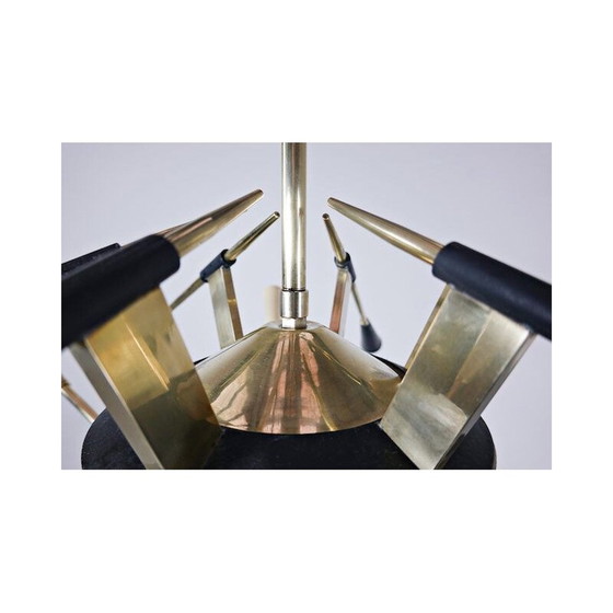 Image 1 of Vintage hanglamp van Oscar Torlasco, Italië 1950