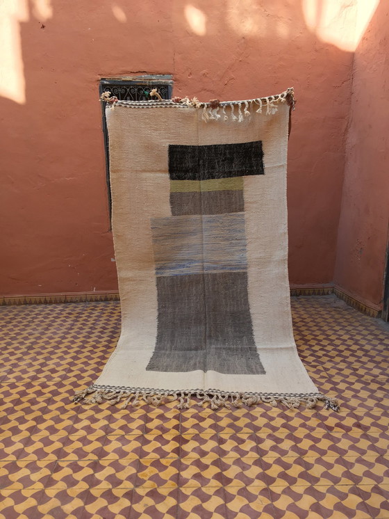 Image 1 of Kelim Boujaad Berber Tapijt 262 X 142 Cm