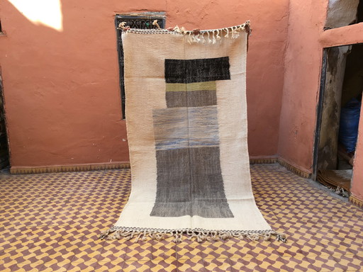 Kelim Boujaad Berber Tapijt 262 X 142 Cm