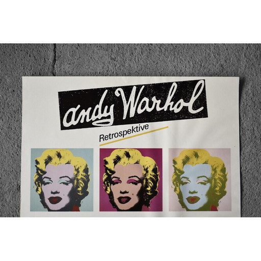 Vintage poster "Marilyn Monroe" door Ros Nagy-Roden, Duitsland 1990