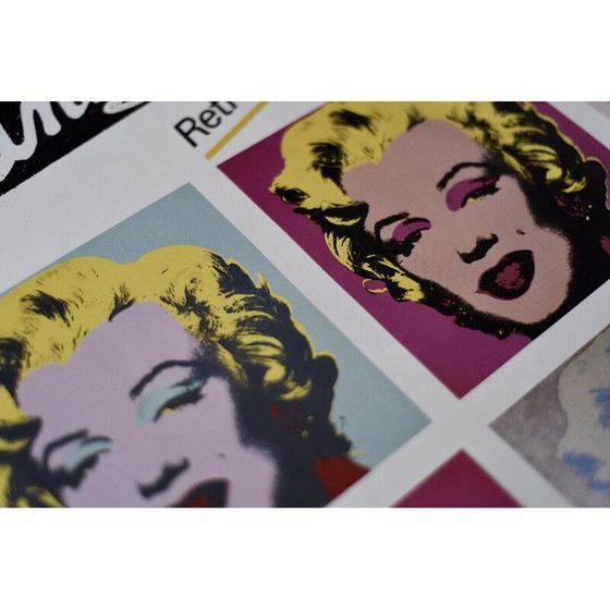 Image 1 of Vintage poster "Marilyn Monroe" door Ros Nagy-Roden, Duitsland 1990