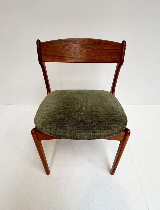 Image 1 of Set Van 4 Stuks O.D. Møbler Eetkamerstoelen, 1960'S