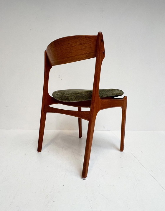 Image 1 of Set Van 4 Stuks O.D. Møbler Eetkamerstoelen, 1960'S