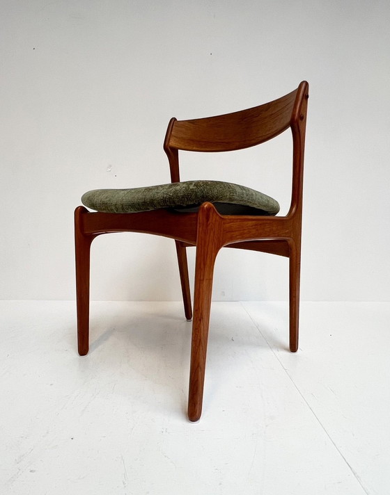 Image 1 of Set Van 4 Stuks O.D. Møbler Eetkamerstoelen, 1960'S