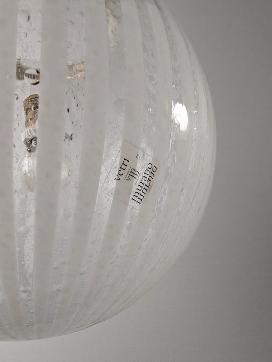 Image 1 of Globe Hanglamp Suspension By Vetri Murano