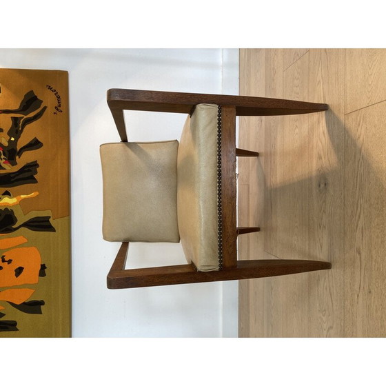 Image 1 of Vintage modernistische fauteuil van Francisque Chaleyssin 1930