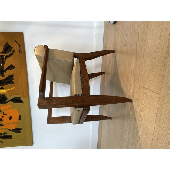 Image 1 of Vintage modernistische fauteuil van Francisque Chaleyssin 1930