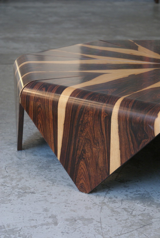 Image 1 of Jorge Zalszulpin Cocobolo Houten Petala Salontafel