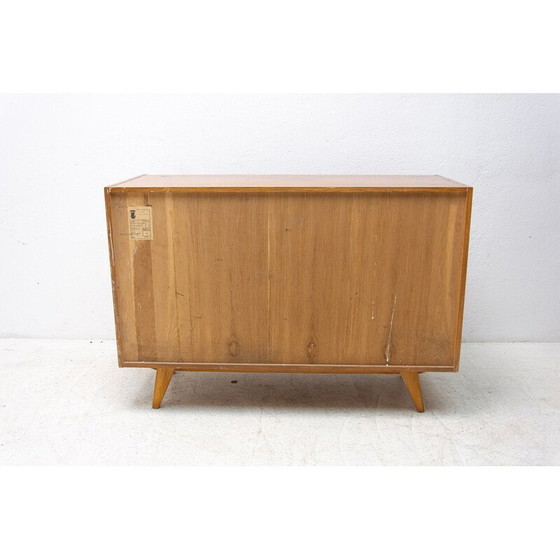 Image 1 of Mid century beukenhouten U-458 ladekast van Jiri Jiroutek, Tsjecho-Slowakije 1960
