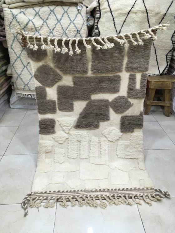 Image 1 of Marokkaans Berber Boujaad Tapijt 155 Cm X 99 Cm