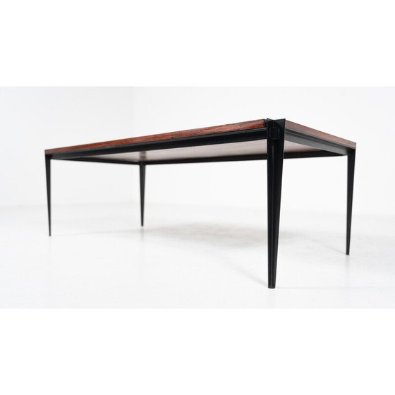 Image 1 of Vintage houten salontafel door Osvaldo Borsani, Italië