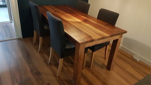 Eettafel Palissander Hout