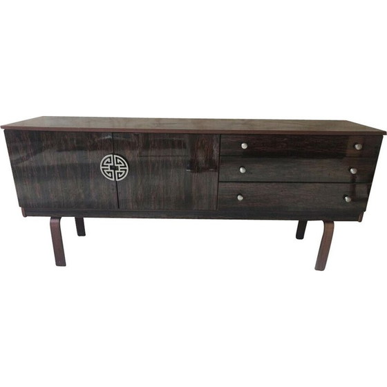 Image 1 of Vintage palissander dressoir van Schreiber 1962