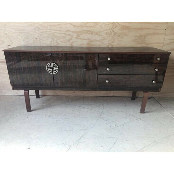 Image 1 of Vintage palissander dressoir van Schreiber 1962