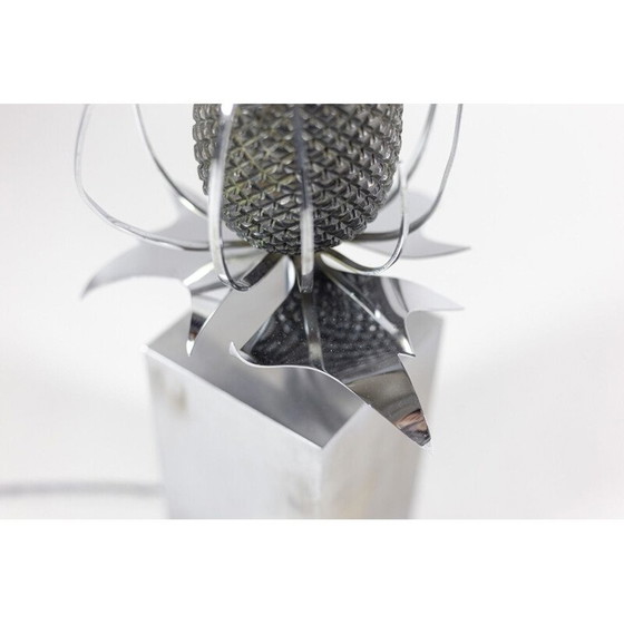 Image 1 of Vintage bronzen en messing Chardon lamp van Maison Charles, 1970