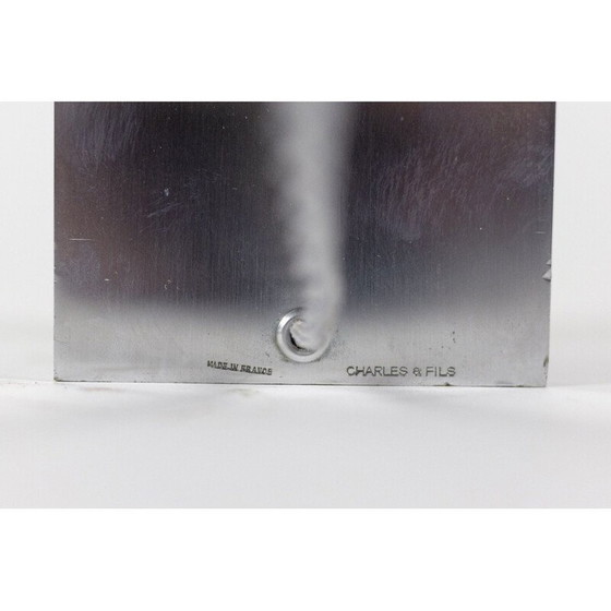 Image 1 of Vintage bronzen en messing Chardon lamp van Maison Charles, 1970