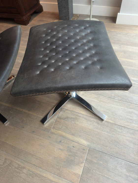 Image 1 of Feauteuil +  Hocker De Sede