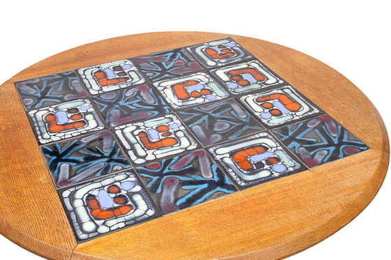 Image 1 of Tafel Ronde Monte-Baisse Door Guillerme Et Chambron