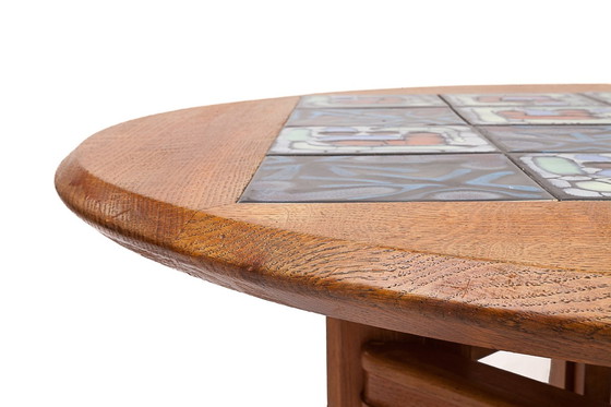 Image 1 of Tafel Ronde Monte-Baisse Door Guillerme Et Chambron