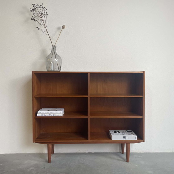 Image 1 of Deense boekenkast in teak (m)