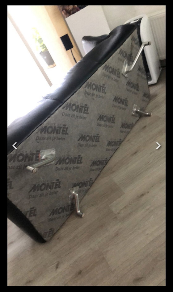 Image 1 of 2 en 3 Zits leren bank montel