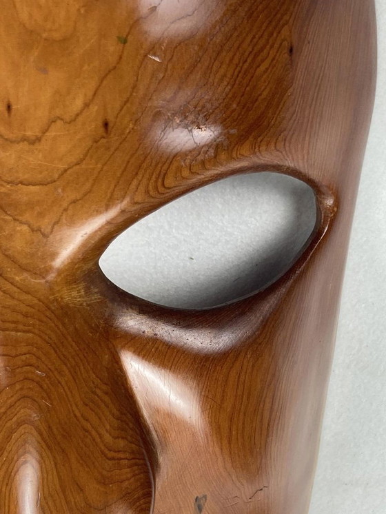 Image 1 of Mid Century Teak Masker, 1950S