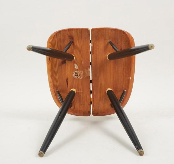 Image 1 of "Ilmari Tapiovaara 'Pirkka' Eetset - Tafel en vier stoelen, Finland, 1970S"