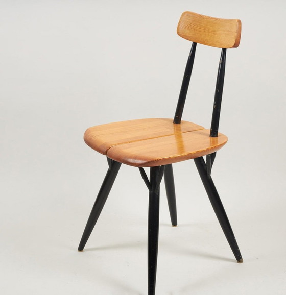 Image 1 of "Ilmari Tapiovaara 'Pirkka' Eetset - Tafel en vier stoelen, Finland, 1970S"