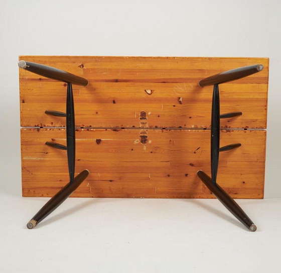 Image 1 of "Ilmari Tapiovaara 'Pirkka' Eetset - Tafel en vier stoelen, Finland, 1970S"