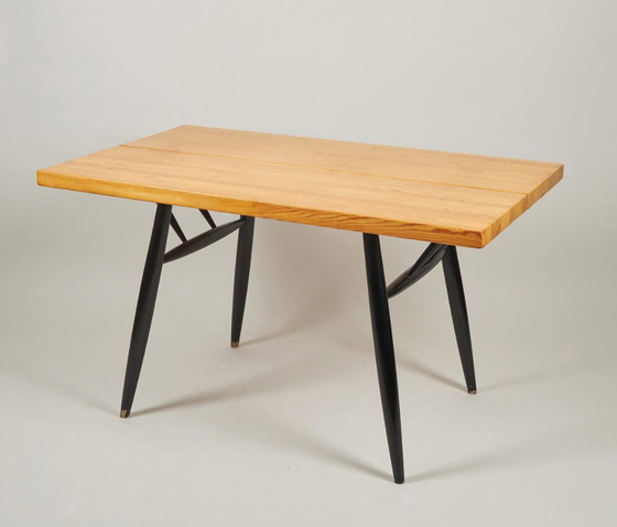 Image 1 of "Ilmari Tapiovaara 'Pirkka' Eetset - Tafel en vier stoelen, Finland, 1970S"