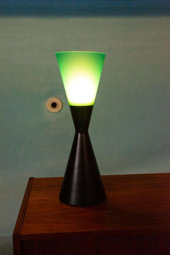 Image 1 of Vintage designlamp jaren 70/80, memphis style diabolo