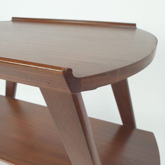 Image 1 of Vintage teakhouten bolderkar, Denemarken 1960