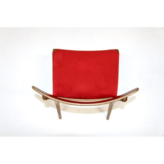 Image 1 of Set van 4 vintage teakhouten stoelen van Søen Wiladsens Møbelfabrik, Denemarken 1960